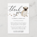 Search for puppy party thank you cards Pug