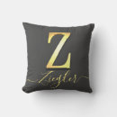 Search for letter z cushions Gold