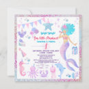 Search for water splash invitations Mermaid