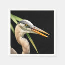 Search for blue heron napkins Animal