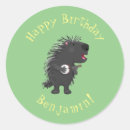 Search for cute porcupine stickers For kids