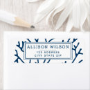 Search for coral reef return address labels Elegant