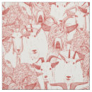 Search for red poppy fabric Pattern
