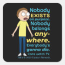 Search for exist stickers Rick and morty