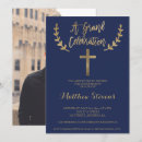 Search for navy confirmation invitations Chic