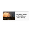 Search for saguaro return address labels Landscape