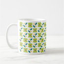 Search for vector flowers mugs Pattern