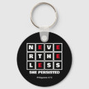 Search for persist key rings Nevertheless she persisted