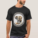 Search for elephants tshirts Endangered