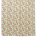 Search for retro 1950s shower curtains Atomic