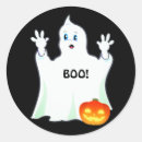 Search for cute cartoon ghost stickers Black