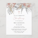 Search for christening invitations Pink
