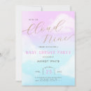 Search for sky baby shower invitations Pastel