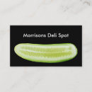 Search for deli business cards Restaurant