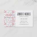 Search for circle pattern business cards Minimalist