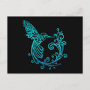 Search for blue hummingbird postcards Teal
