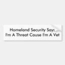 Search for security bumper stickers Homeland