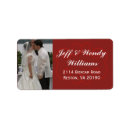 Search for wedding photo return address labels Formal