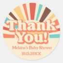 Search for you are here stickers Baby shower thank you