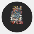 Search for horror clown stickers Halloween