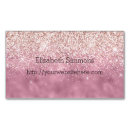 Search for glitz business cards Girly