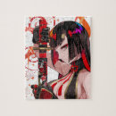 Search for anime puzzles Red