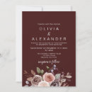 Search for maroon wedding invitations Fall