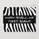 Search for black white zebra postcards Zebras