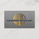 Search for truck driver business cards Logistics