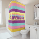 Search for girl superhero shower curtains Dc comics