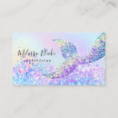Search for mermaid business cards Pastel