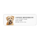 Search for wheaten terrier return address labels Puppy