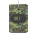 Search for camouflage car air fresheners Green