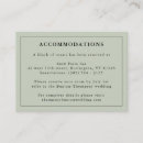 Search for accommodation enclosure cards Hotel accommodations