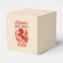Search for happy new year favour boxes Red