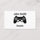 Search for gamer business cards Geek
