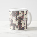 Search for grey white cat mugs Cats