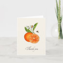 Search for citrus fruit cards Watercolor