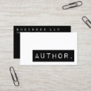 Search for journalism business cards Modern