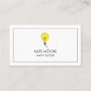 Search for science teacher business cards Minimalist