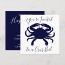 Search for dark blue birthday invitations Nautical