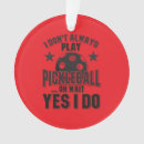 Search for pickleball paddle christmas tree decorations Sport