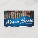 Search for ski instructor business cards Sports