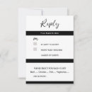 Search for allergies rsvp cards Response