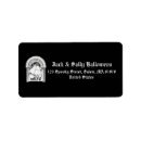 Search for gothic wedding return address labels Hallowedding