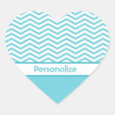 Search for aqua chevron stickers For her