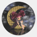 Search for fairy moon stickers Gothic