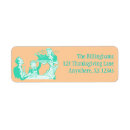 Search for thanksgiving turkey return address labels Vintage