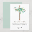Search for thank you first communion invitations Greenery