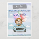 Search for drive by baby boy shower invitations Elephant